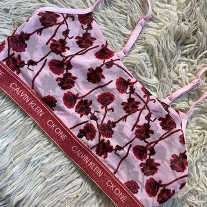 Calvin Klein mesh bralette